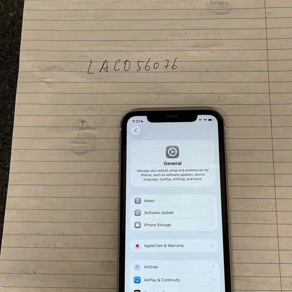 Apple iPhone 11 - Unlocked, 128 GB, White, A2111