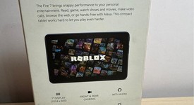 New
													Amazon Fire 7 2022 - Wi-Fi, Blue, 16 GB, photo 2 of 3