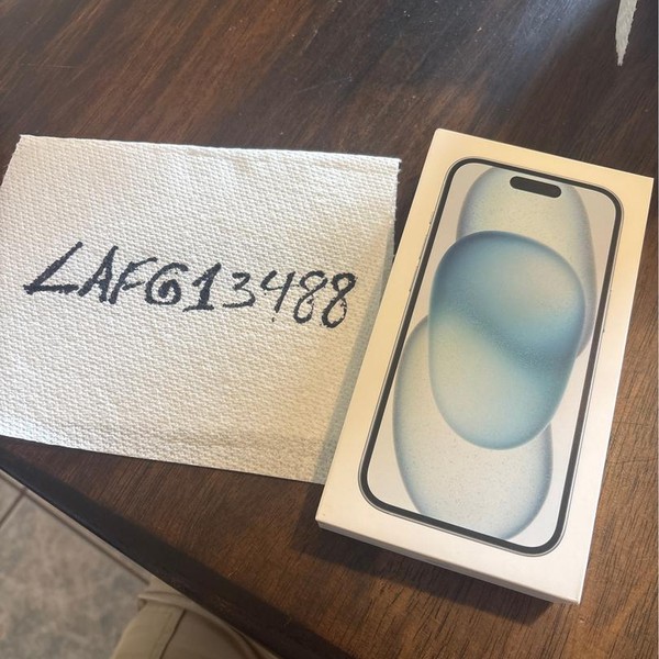 Apple iPhone 15 - Unlocked, 128 GB, Blue, A2846