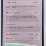 Mint Apple iPhone 16 Plus - Unlocked, 128 GB, Ultramarine, A3082