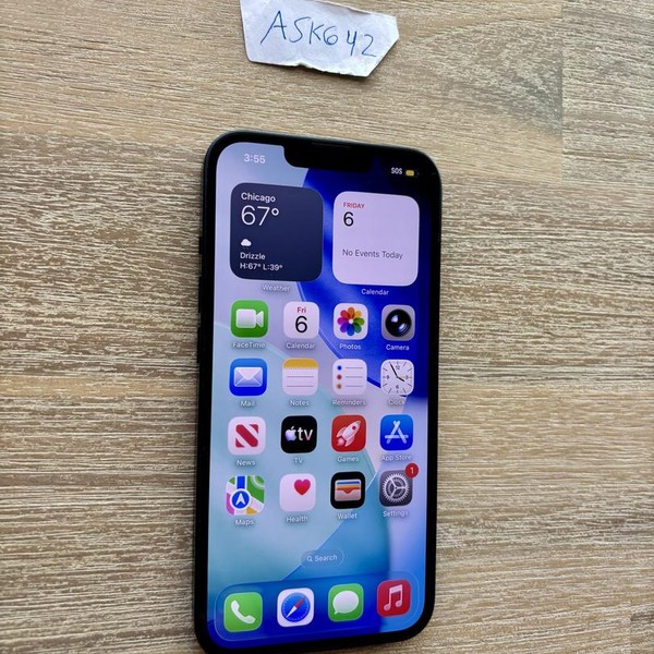 Apple iPhone 13 - Unlocked, 128 GB, Midnight, A2482