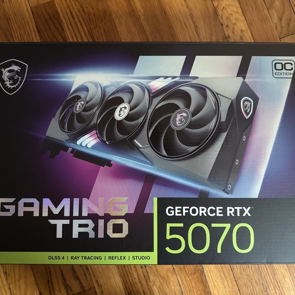 MSI GeForce RTX 5070 - G5070-12GTC, GAMING TRIO OC