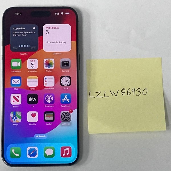 Apple iPhone 15 Pro Max - Verizon, 256 GB, Natural, A2849