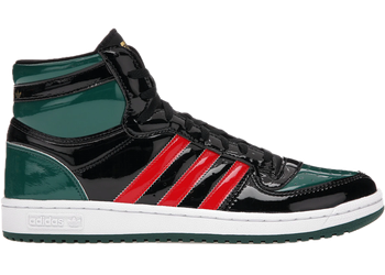 adidas Top Ten Black Green Red Patent for sale
