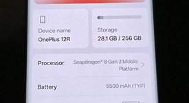 Good
													OnePlus 12R - Unlocked, Blue, 256 GB, 16 GB, CPH2611, photo 2 of 5