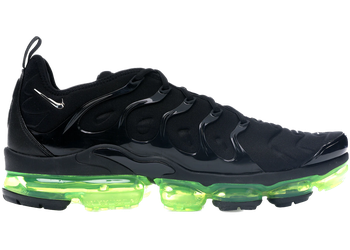 Nike Air VaporMax Plus Black Volt Sole for sale
