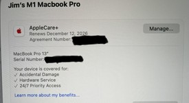 Mint
													MacBook Pro 2020 - 13" - Apple M1, Gray, 1 TB, 16 GB, photo 4 of 13