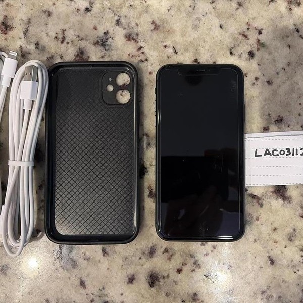 Apple iPhone 11 - Unlocked, 128 GB, Black, A2111