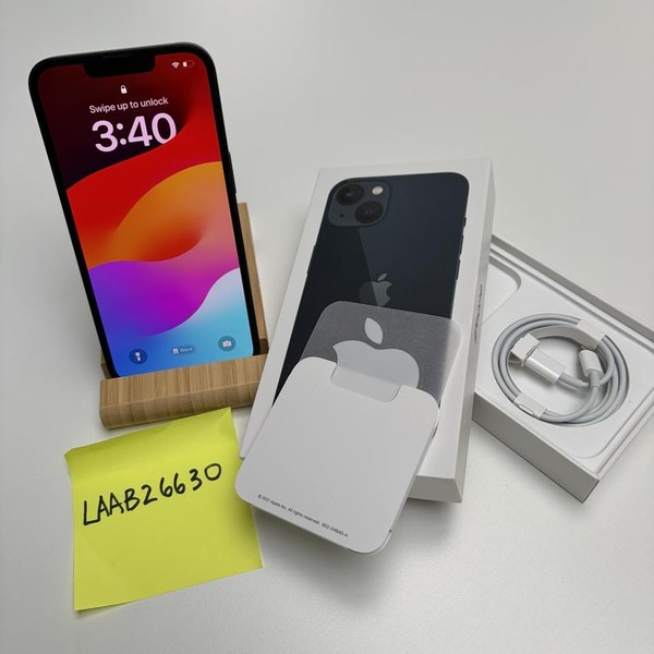 Apple iPhone 13 - Unlocked, 128 GB, Midnight, A2482