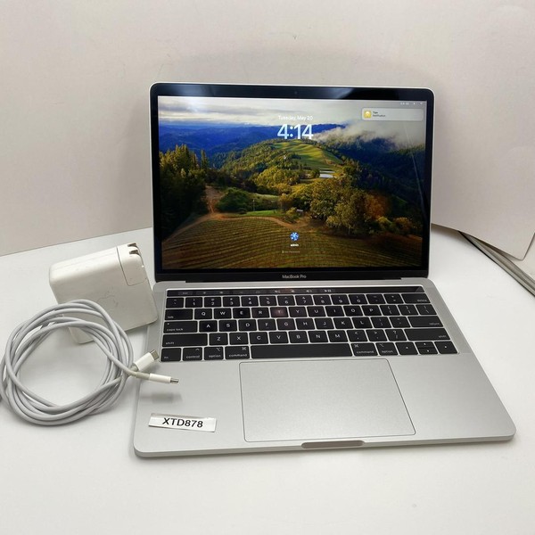 MacBook Pro 2019 - 13 inch - 256 GB, Silver, 16 GB, Intel Core i5
