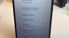 Good
													Moto G7 - Unlocked, Black, 64 GB, 4 GB, photo 4 of 5