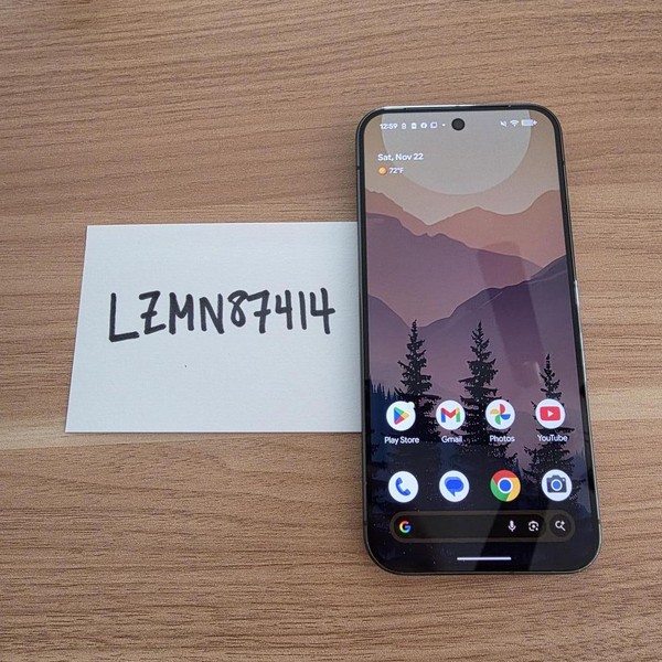 Google Pixel 9 Pro XL - Unlocked, 128 GB, Obsidian, 16 GB, GGX8B