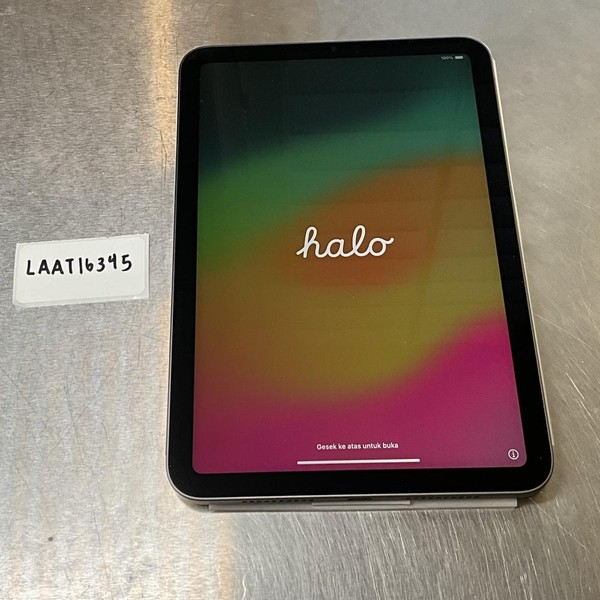 Apple iPad Mini 6th Gen - Wi-Fi, Gray, 64 GB, A2567