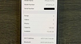 Good
													Apple iPhone 15 Pro - Unlocked, Natural, 128 GB, A2848, photo 4 of 11