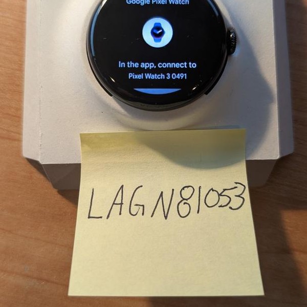 Google Pixel Watch 3 - Unlocked, Black, 41mm, LTE