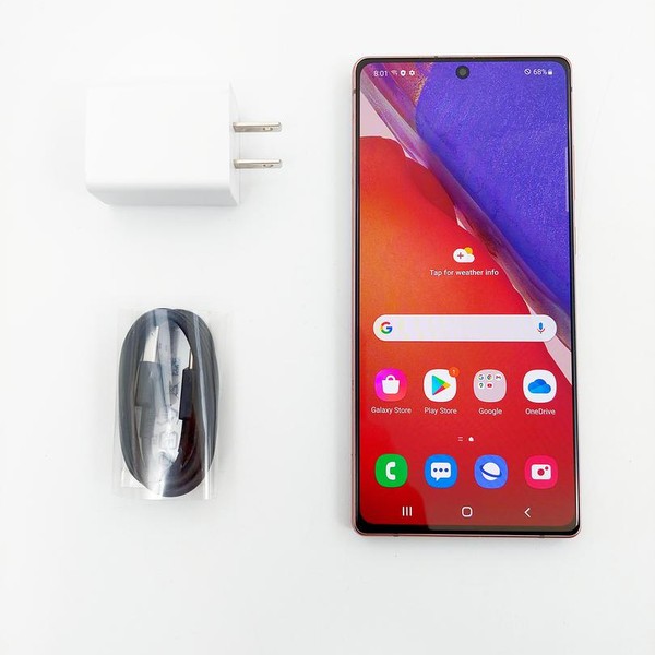 Samsung Galaxy Note 20 5G - AT&T, Mystic Bronze, 128 GB, 8 GB, SM-N981U