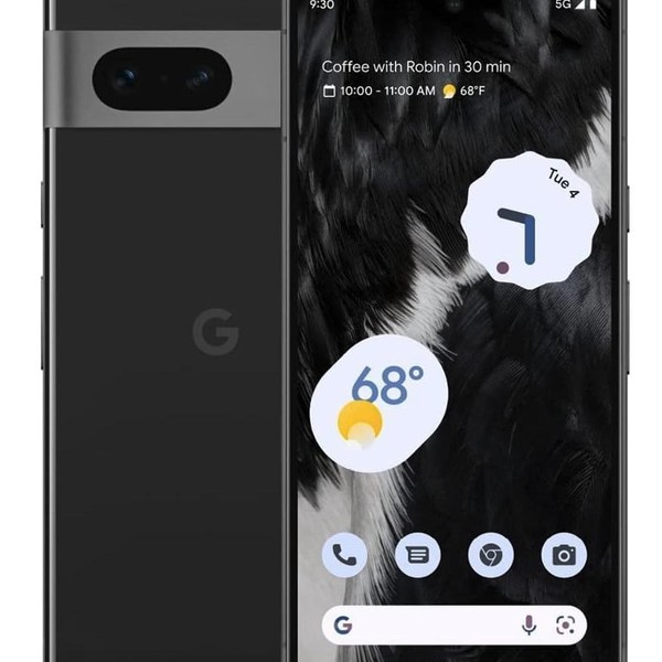 Google Pixel 7 - Verizon, 128 GB, Obsidian, 8 GB, GQML3, mmWave 5G