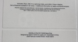 New
													Apple iPad 9th Gen - Wi-Fi, Gray, 64 GB, A2602, photo 3 of 4