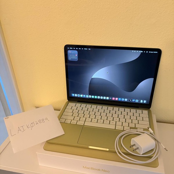MacBook Neo 2026 - 512 GB, Citrus, 8 GB, Apple A18 Pro