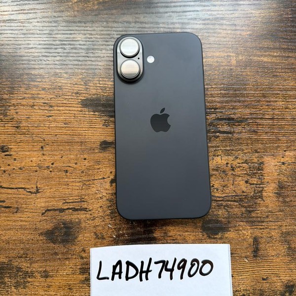 Apple iPhone 16 - Unlocked, 128 GB, Black, A3081