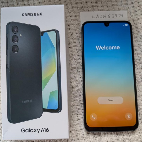 Samsung Galaxy A16 4G - Unlocked Non-US, 128 GB, Black, 4 GB