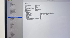 Fair
													MacBook Pro 2021 - 16" - Apple M1 Pro 10-core, Gray, 512 GB, 16 GB, photo 3 of 17