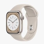 Good Apple Watch Series 8 41mm - Starlight, A2770 - GPS, Aluminum