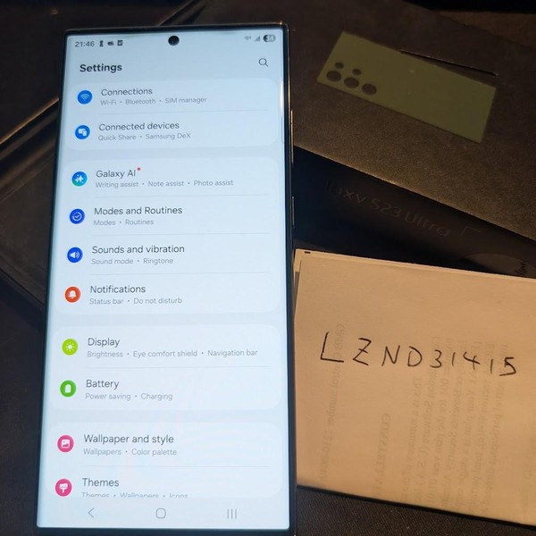 Samsung Galaxy S23 Ultra - Unlocked, 256 GB, Green, 8 GB, SM-S918U1