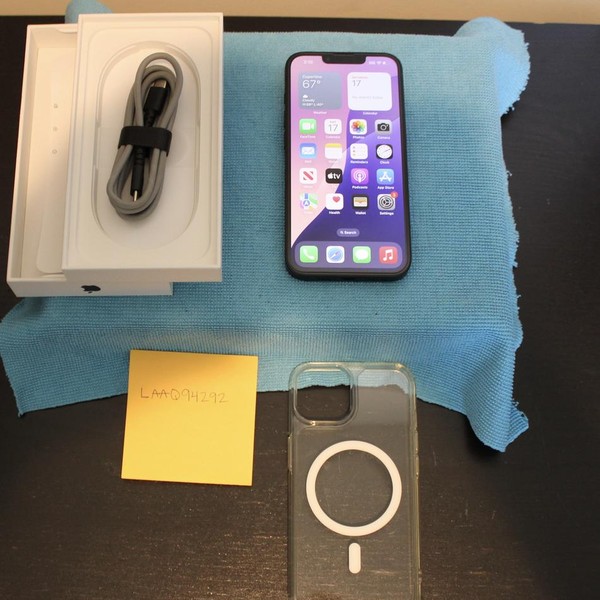 Apple iPhone 16e - Unlocked, 128 GB, Black, A3212