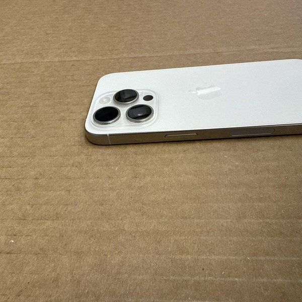 Apple iPhone 15 Pro - Unlocked, 128 GB, White, A2848