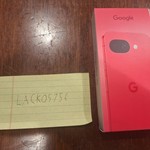 New Google Pixel 10a - Unlocked, 128 GB, Berry, GE1GQ