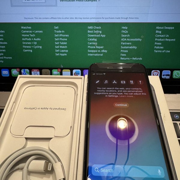 Apple iPhone SE 3rd Gen 2022 - Unlocked, 64 GB, Midnight, A2595