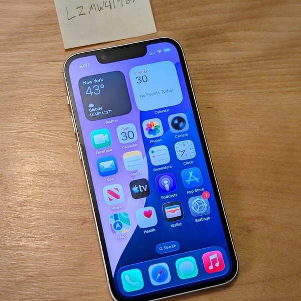 Apple iPhone 13 Mini - Unlocked, 128 GB, Starlight, A2481