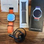 Good Samsung Galaxy Watch Ultra - Unlocked, White, SM-L705U, 47mm