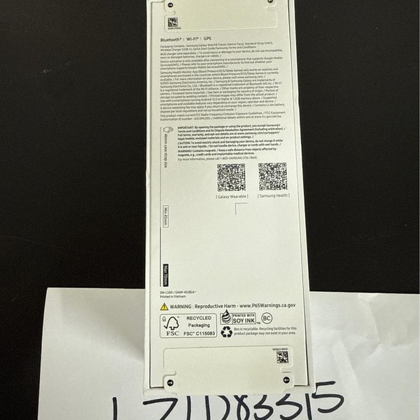 Samsung Galaxy Watch8 Classic - Wi-Fi, Black, SM-L500, 46mm