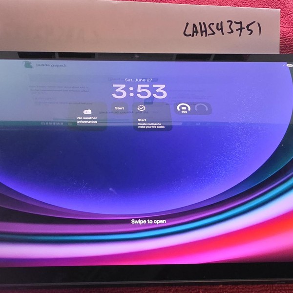 Samsung Galaxy Tab S9 - Wi-Fi, 128 GB, Graphite, 8 GB, SM-X710