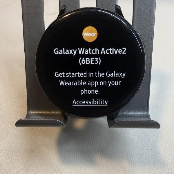 Samsung Galaxy Watch Active2 44mm - Unlocked, Black, Stainless Steel