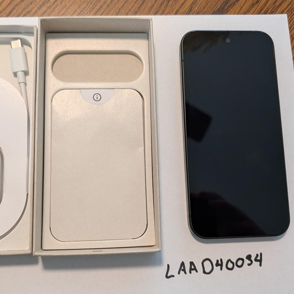 Google Pixel 9 - Unlocked, 128 GB, Obsidian, 12 GB, G2YBB