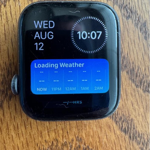 Apple Watch Series 5 44mm - Gray, A2093 - GPS, Aluminum
