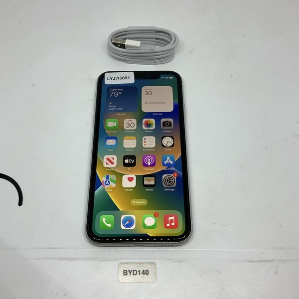 Apple iPhone Xr - Unlocked, 64 GB, White, A1984