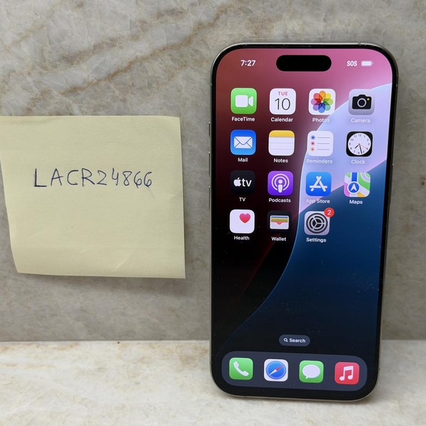 Apple iPhone 16 Pro - Unlocked, 256 GB, Natural, A3083