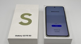 Mint
													Samsung Galaxy S21 FE 5G - T-Mobile, Olive, 128 GB, 6 GB, SM-G990U, photo 1 of 4
