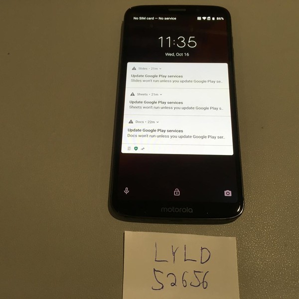 Moto Z3 - Verizon, 64 GB, Black, 4 GB