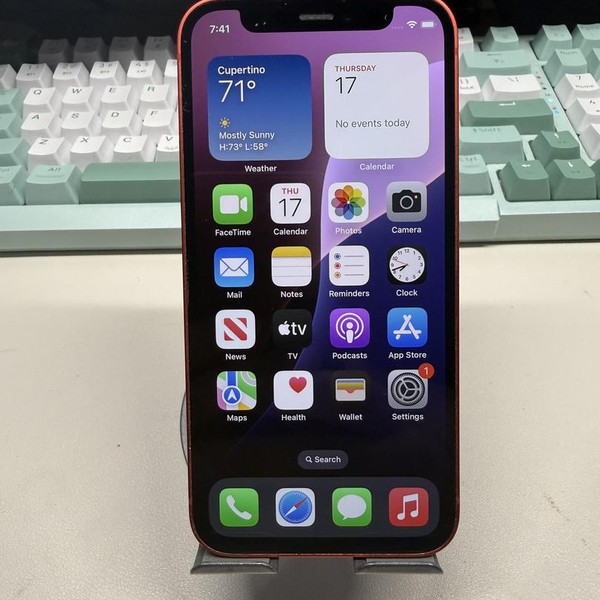 Apple iPhone 12 Mini - Unlocked, 64 GB, Red, A2176