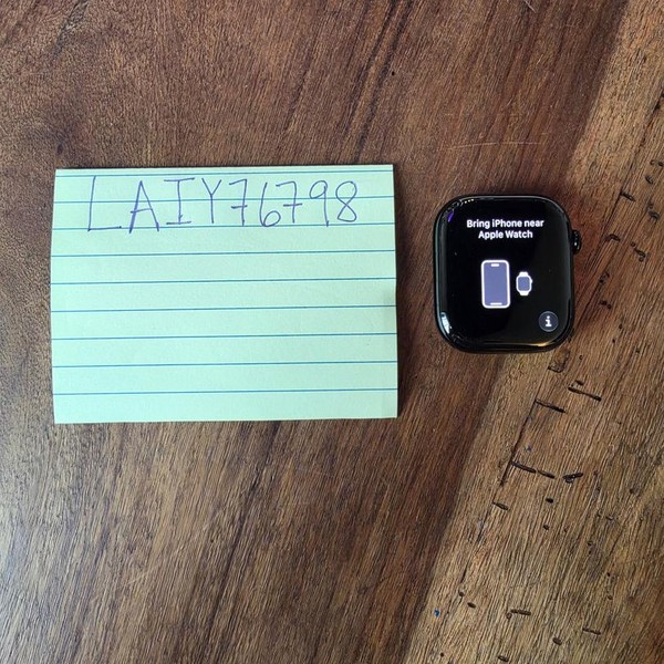 Apple Watch Series 11 46mm - Unlocked, Jet Black, A3337 - Cellular, Aluminum