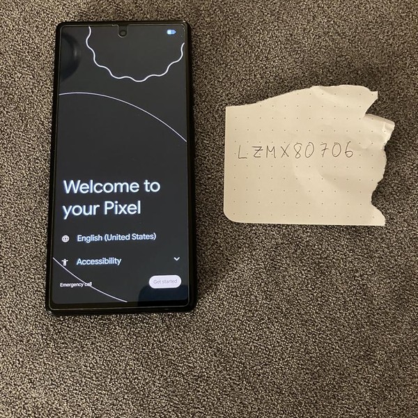 Google Pixel 6a - Unlocked, 128 GB, Charcoal, 6 GB, GX7AS