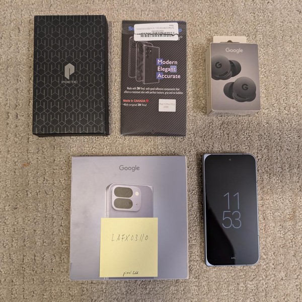 Google Pixel 10 Pro Fold - Verizon, 256 GB, Moonstone, GU0NP