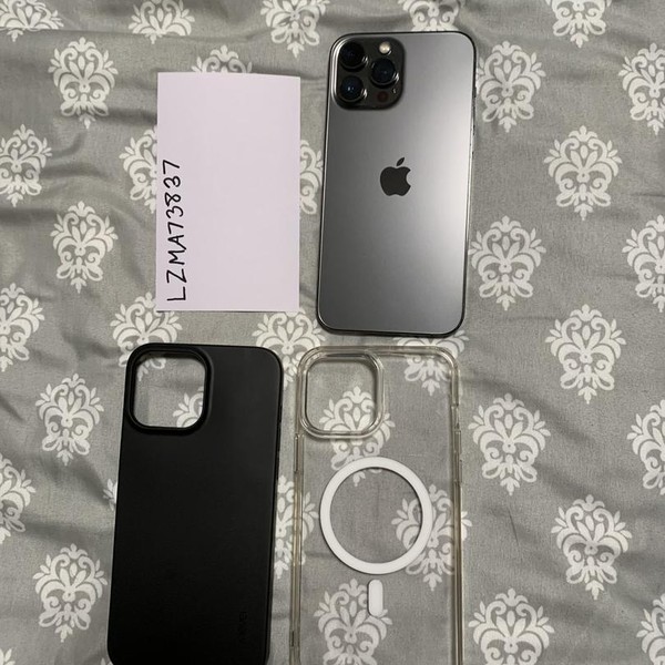 Apple iPhone 13 Pro Max - Unlocked, 128 GB, Graphite, A2484