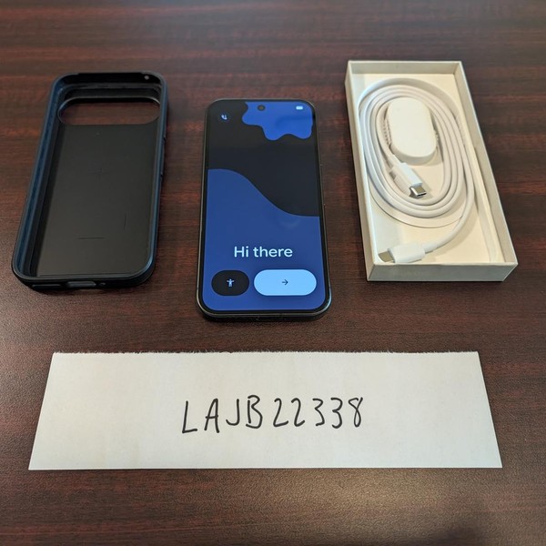 Google Pixel 9 - Unlocked, 256 GB, Obsidian, 12 GB, G2YBB