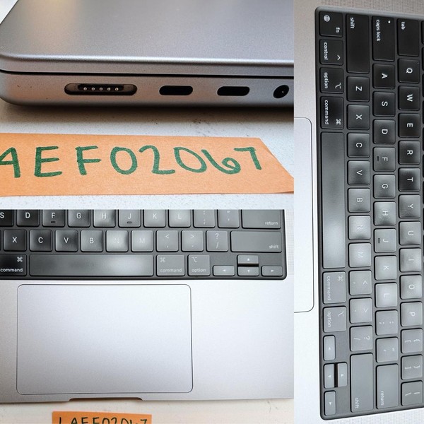 MacBook Pro Late 2023 (M3) - 14 inch - 512 GB, Silver, 8 GB, Apple M3, 10-core GPU